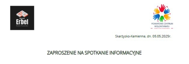 Spotkanie informacyjne dotyczące realizacji projektu „Wolontariat Pokoleń - Razem Możemy Więcej”
