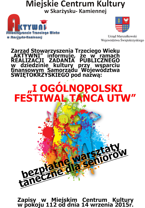 festiwal tanca plakat