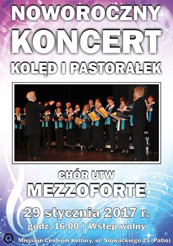 koncert koled chor Mezzoforte
