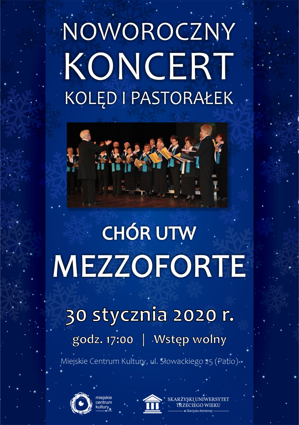 noworoczny koncert koled i pastoralek chor Mezzoforte 2020