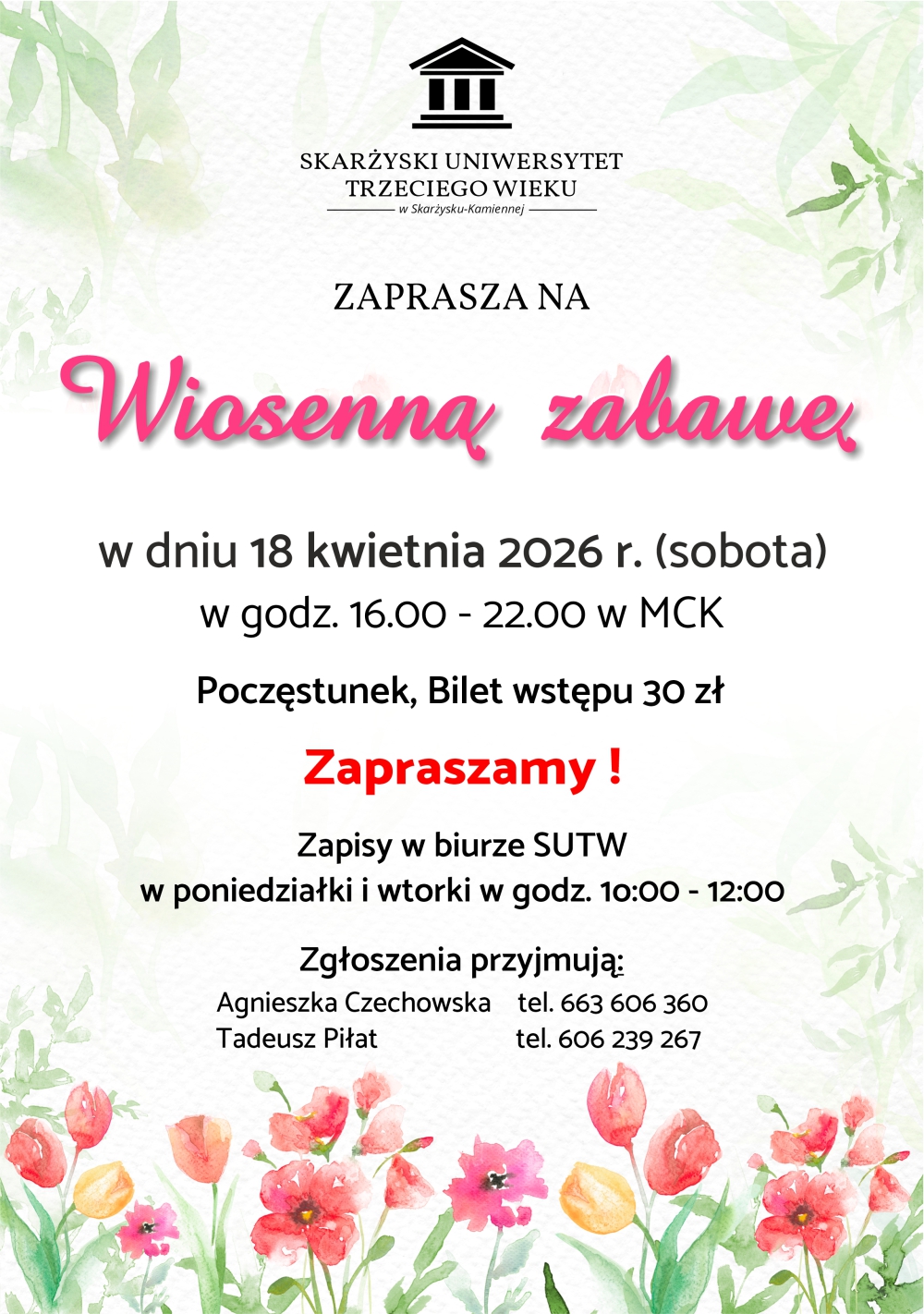 wiosenna zabawa SUTW 2026